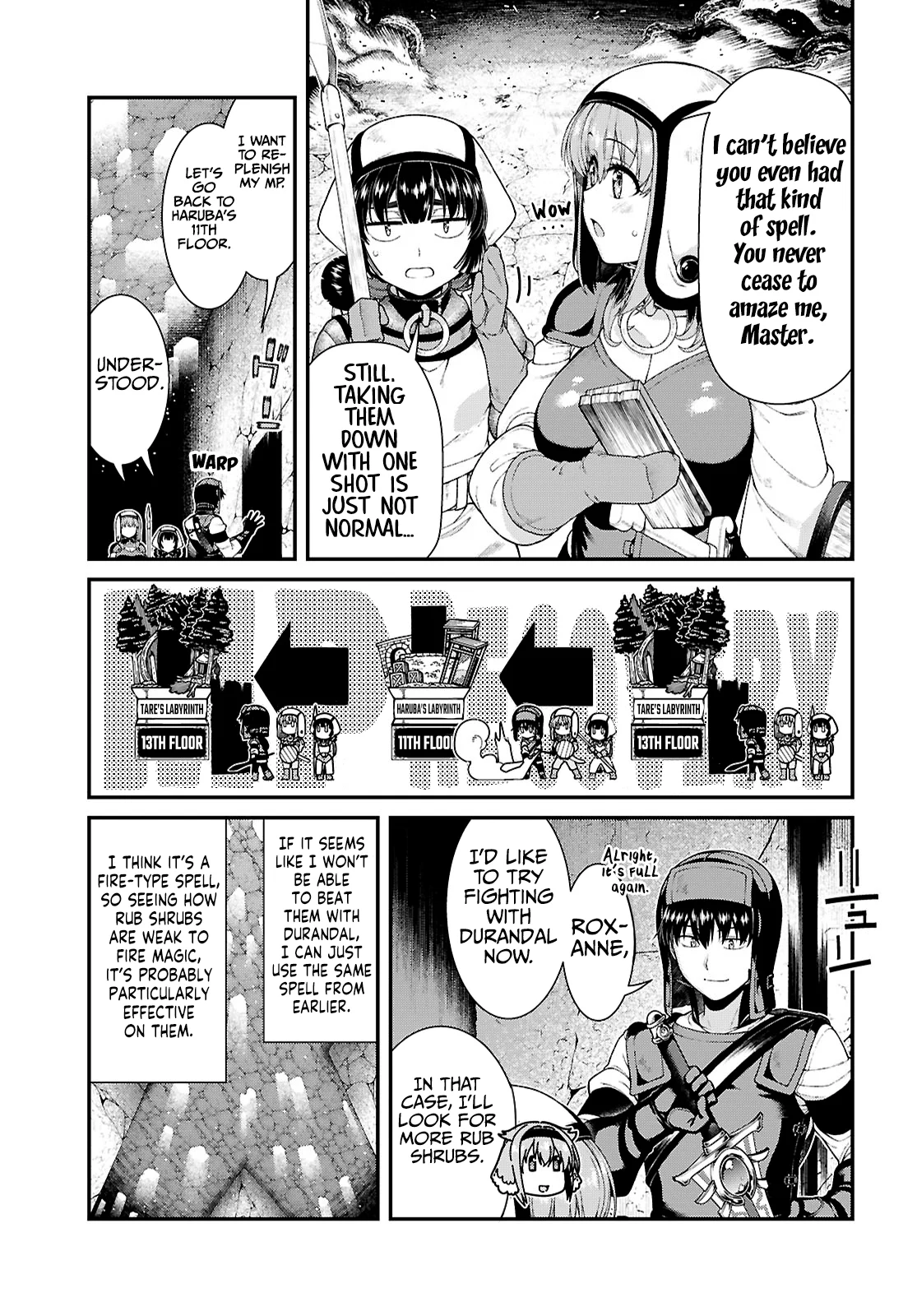 A Harem in the Fantasy World Dungeon, Chapter 90 image 07